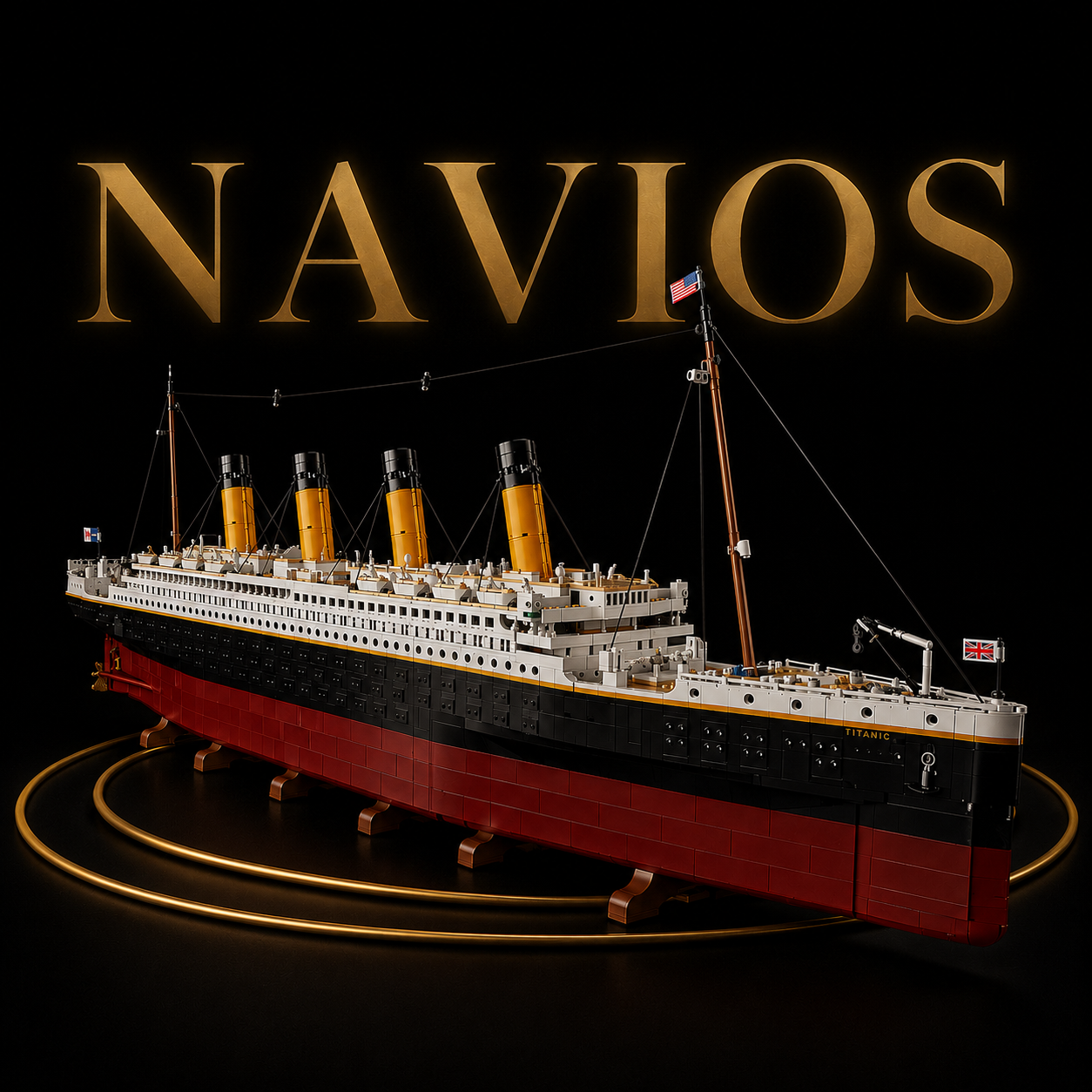 Blocos de Montar Navios para Adultos | Arkadia Brasil