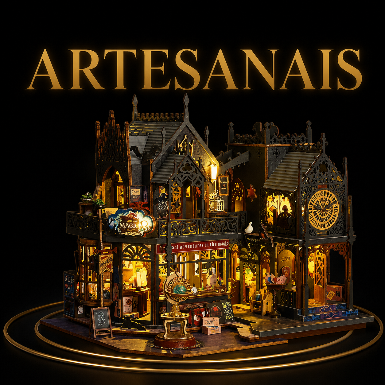 Quebra-Cabeças 3D Artesanais para Adultos | Arkadia Brasil